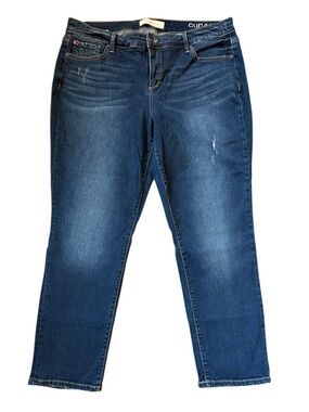 Slink Karina Curvy High Rise Slim Jeans Woman’s Plus 18 Dark Wash Stretch Denim